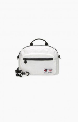 Champion 1919 Messenger Bag Tasky Damske Biele | 3517-UNSBO