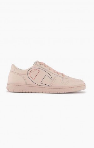 Champion 919 Low Logo Outline Trainers Tenisky Damske Ruzove | 0256-ZNLQB