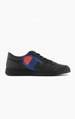 Champion 919 Roch Low Trainers Tenisky Panske Čierne | 9380-NHATO