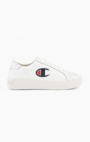 Champion ERA Kozene Trainers Tenisky Damske Biele | 2457-GBLJF