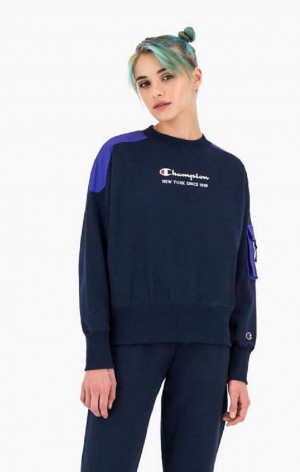 Champion New York Sweatshirt Mikiny Damske Nachový | 1245-GFZJM