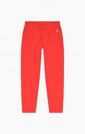 Champion Rovno Leg Tracking Pants Jogger Nohavice Damske Červené | 4301-JKGRA