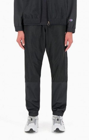 Champion Tonal Panel Tracksuit Trousers Jogger Nohavice Panske Čierne | 0259-VPOGY