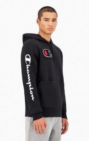 Champion Ultimate Gaming Hoodie Mikina s Kapucnou Panske Čierne | 3275-CQSWM