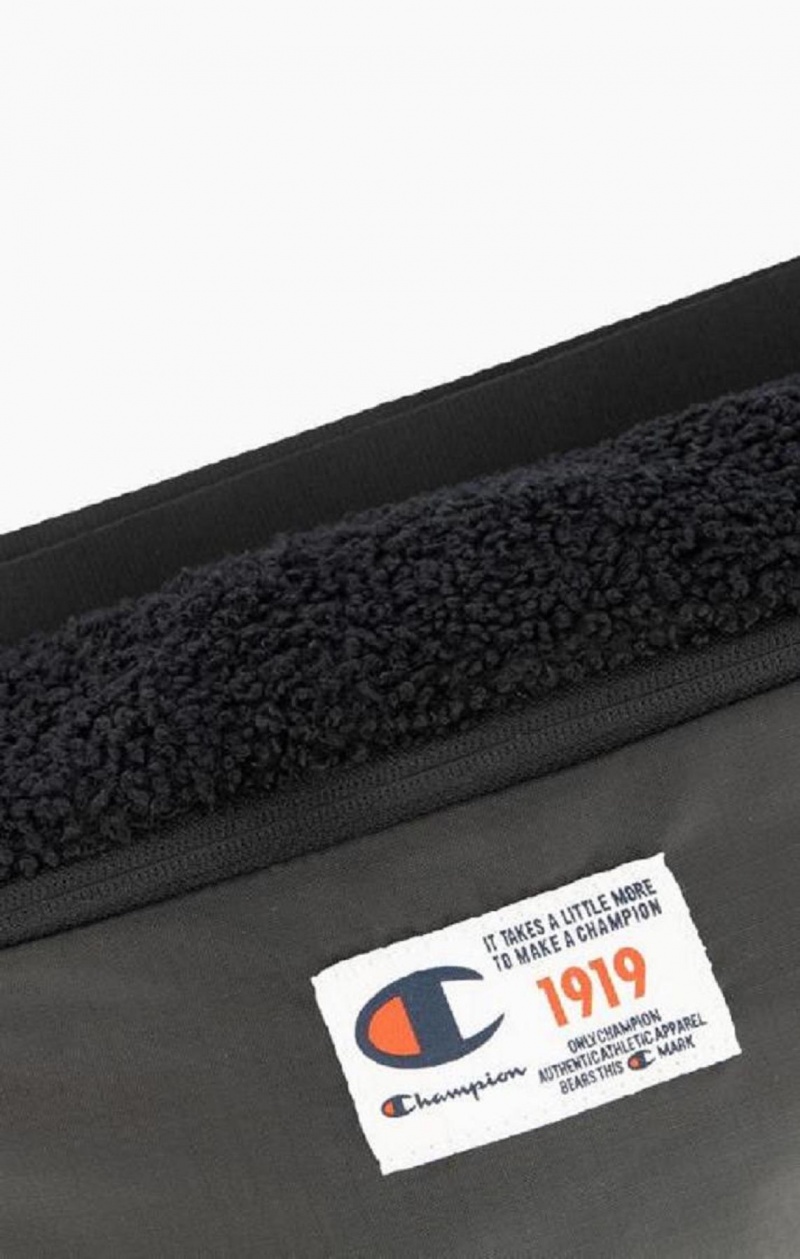 Champion 1919 Logo Belt Bag Tasky Panske Čierne | 0597-OXFQB