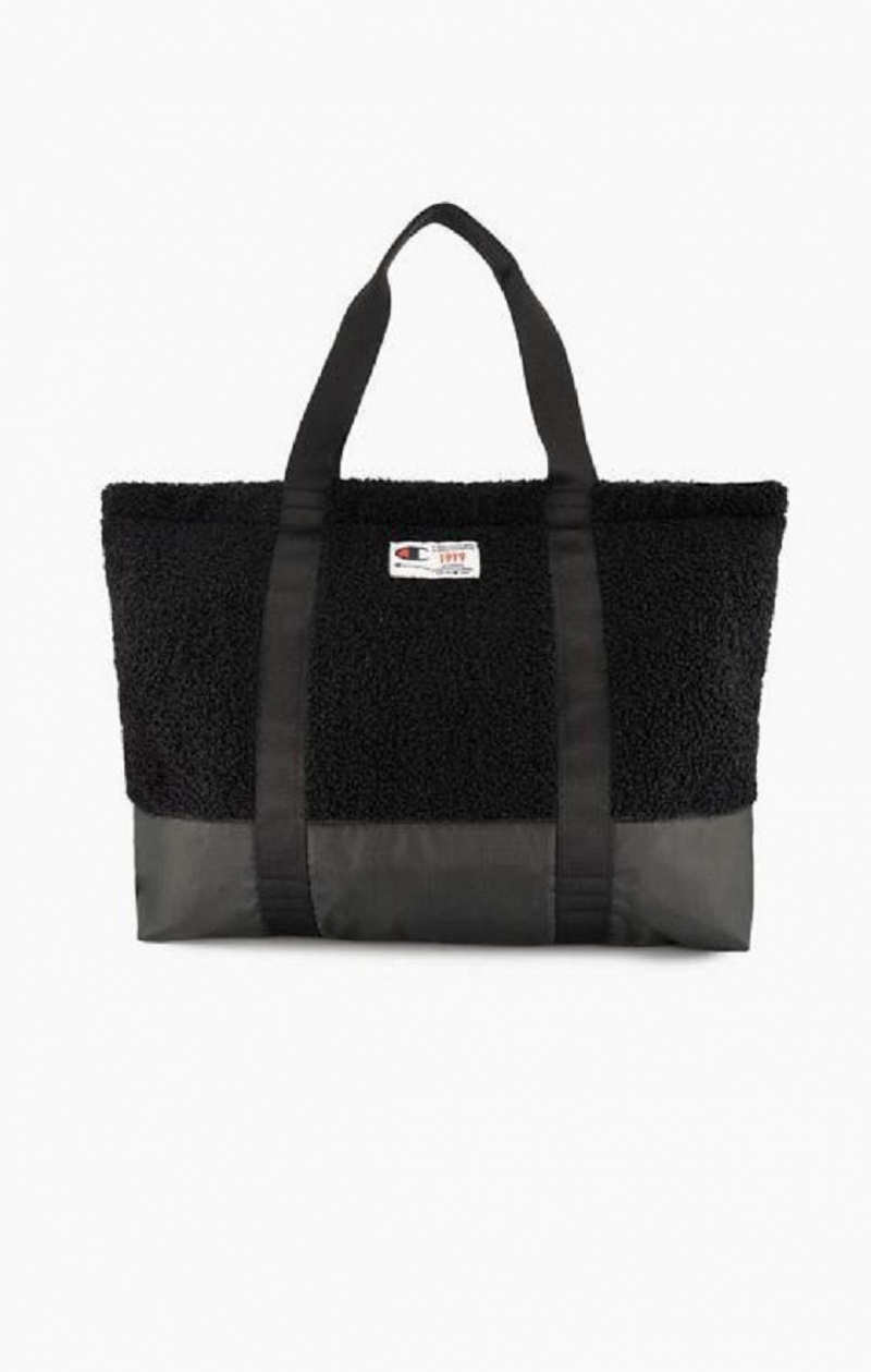 Champion 1919 Logo Teddy Tote Bag Tasky Damske Čierne | 6941-ATRHV