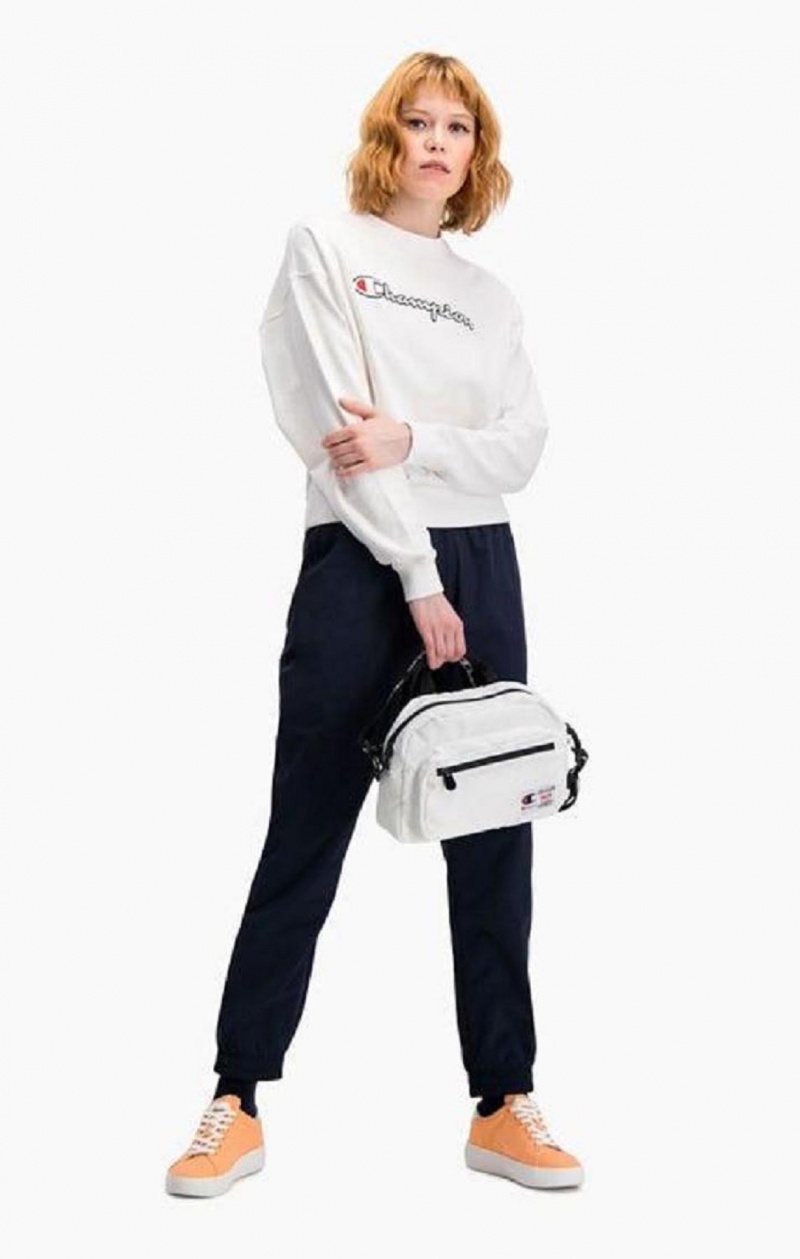 Champion 1919 Messenger Bag Tasky Damske Biele | 3517-UNSBO