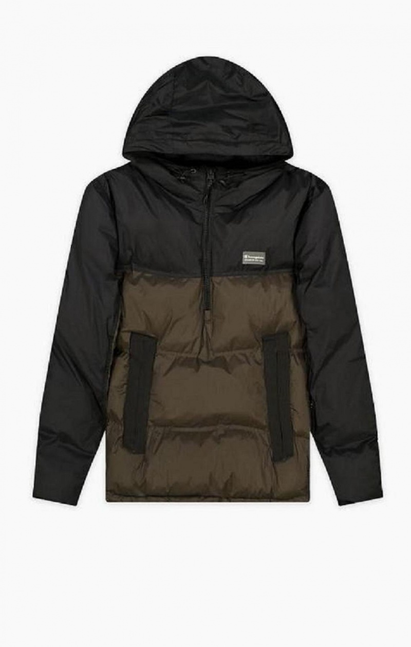 Champion 1919 Polstrované Jacket Bundy Panske Čierne | 9407-JHYBZ