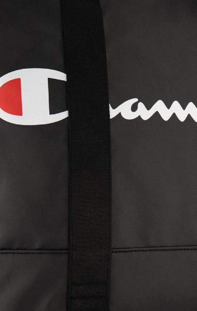 Champion 1919 Script Logo Tote Bag Tasky Damske Čierne | 6519-UDLPV