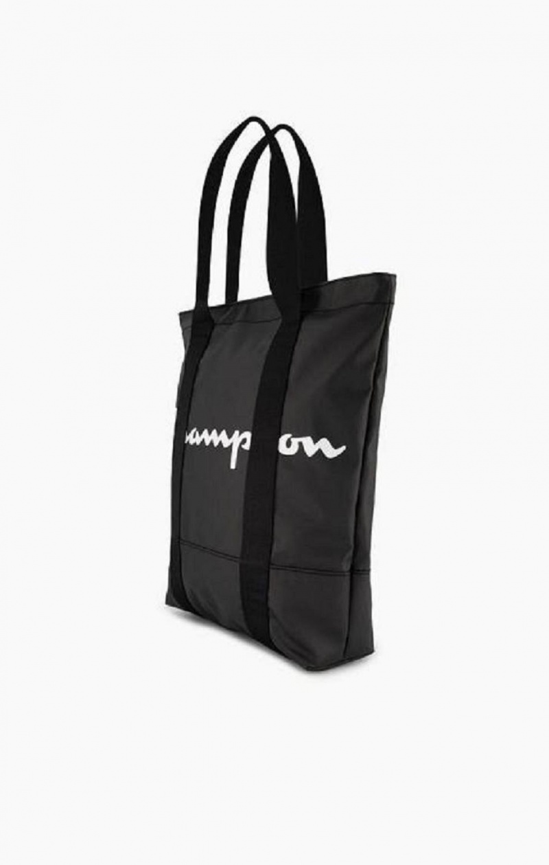 Champion 1919 Script Logo Tote Bag Tasky Damske Čierne | 6519-UDLPV