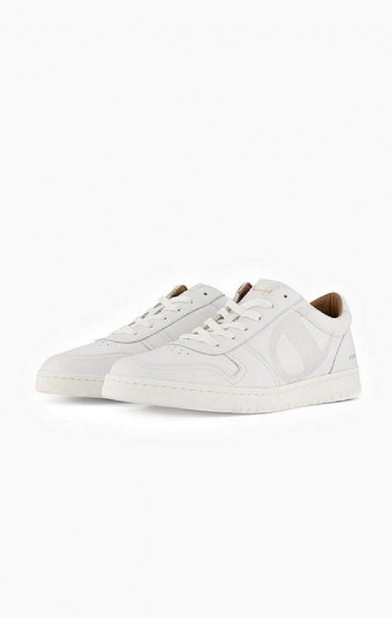 Champion 919 Pro Low Trainers Tenisky Panske Biele | 9764-TWUHP