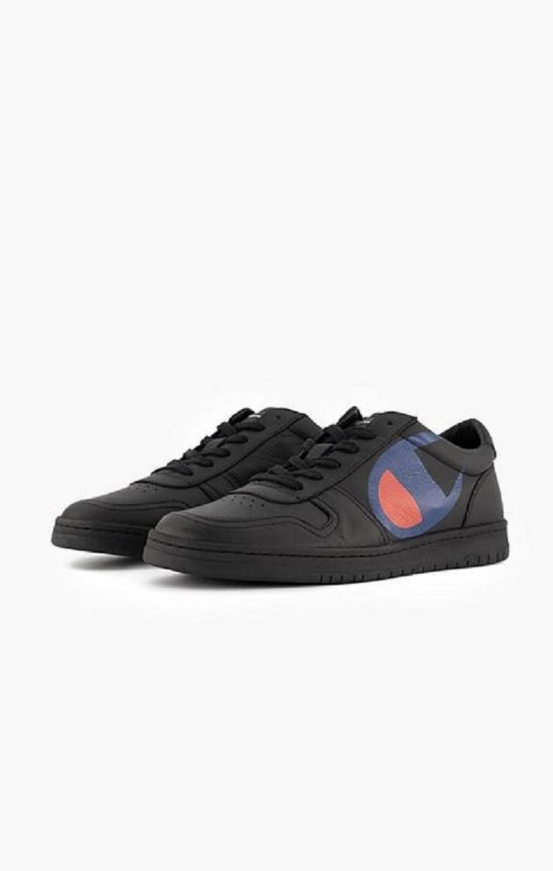 Champion 919 Roch Low Trainers Tenisky Panske Čierne | 9380-NHATO