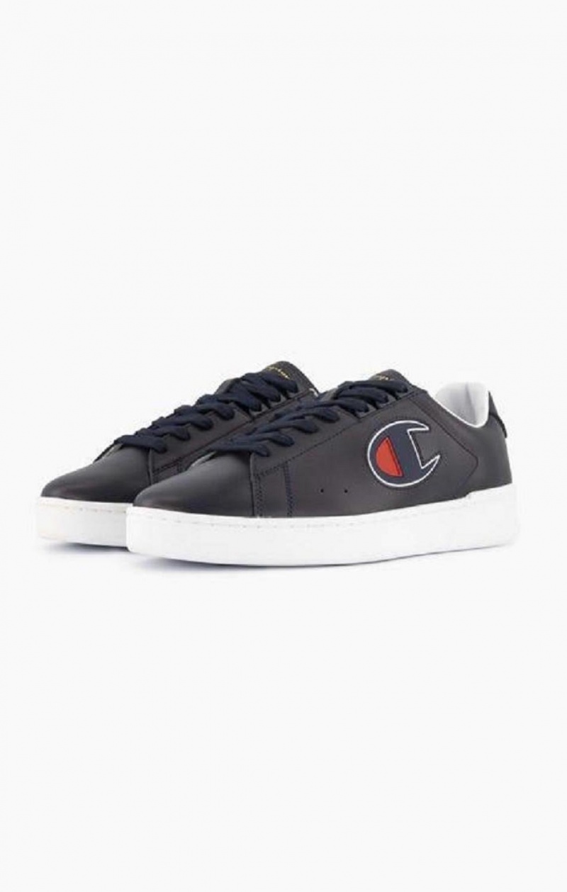 Champion 979 Low Trainers Tenisky Panske Čierne | 8541-MGDTR