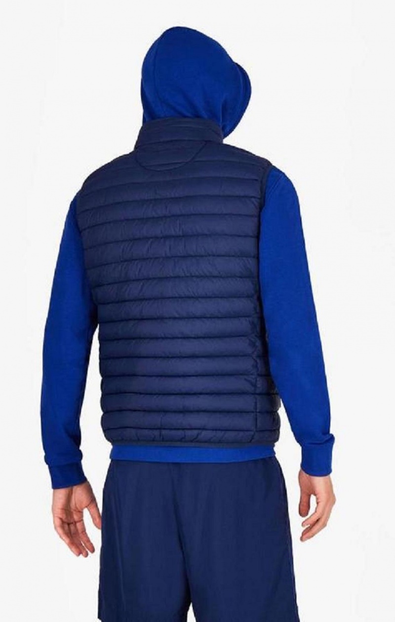 Champion Bez Rukavov Paneled Gilet Bundy Panske Tmavo Modre | 6310-SMKQP