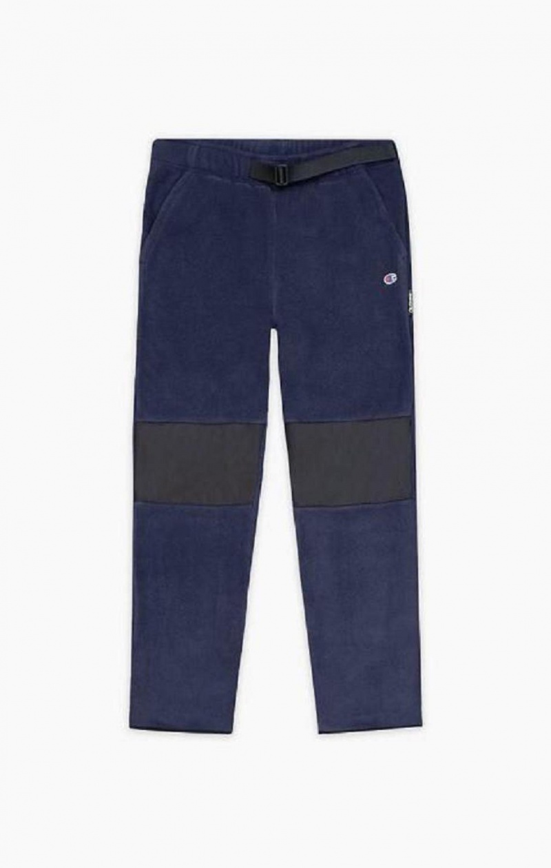 Champion C Logo Polartech Recycled Velour Tracking Pants Jogger Nohavice Panske Tmavo Modre | 5892-RIEAF