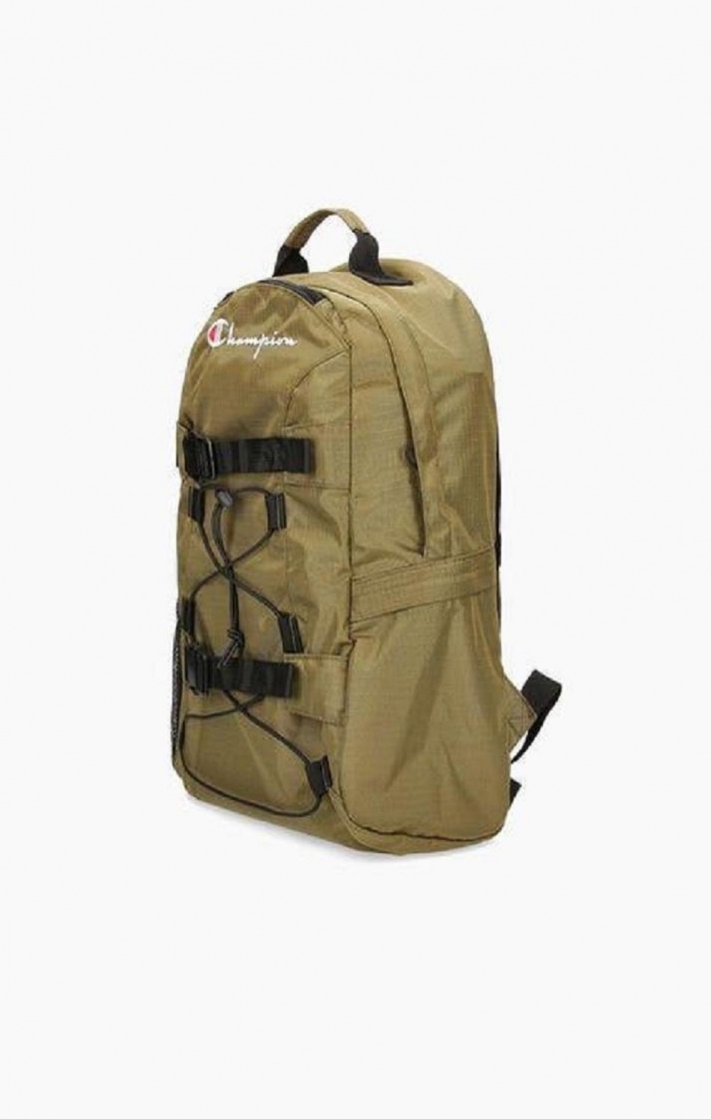 Champion Cipkovane-Up Prackou Front Backpack Tasky Panske Olivovo Zelená Zelene | 5169-HLBUI