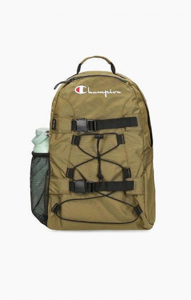 Champion Cipkovane-Up Prackou Front Backpack Tasky Panske Olivovo Zelená Zelene | 5169-HLBUI