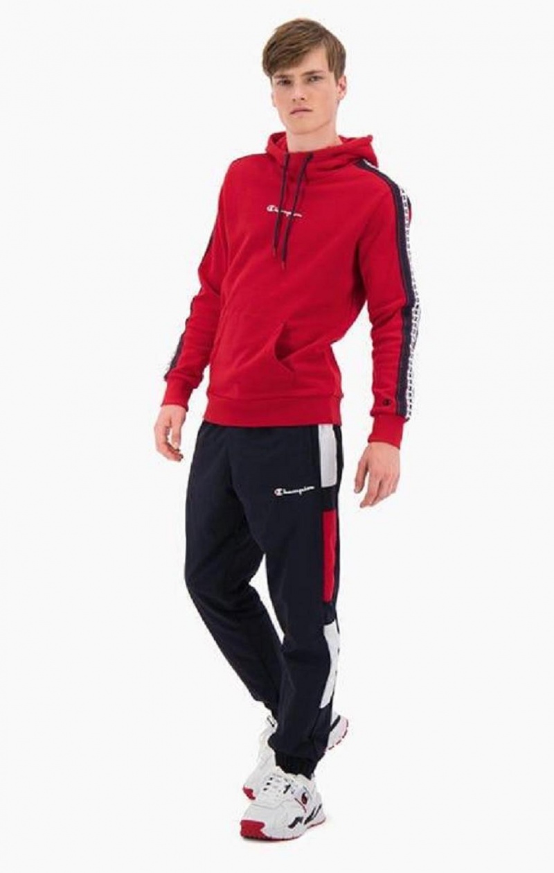 Champion Colour Block Tracking Pants Jogger Nohavice Panske Tmavo Tyrkysové | 6751-GDRMY