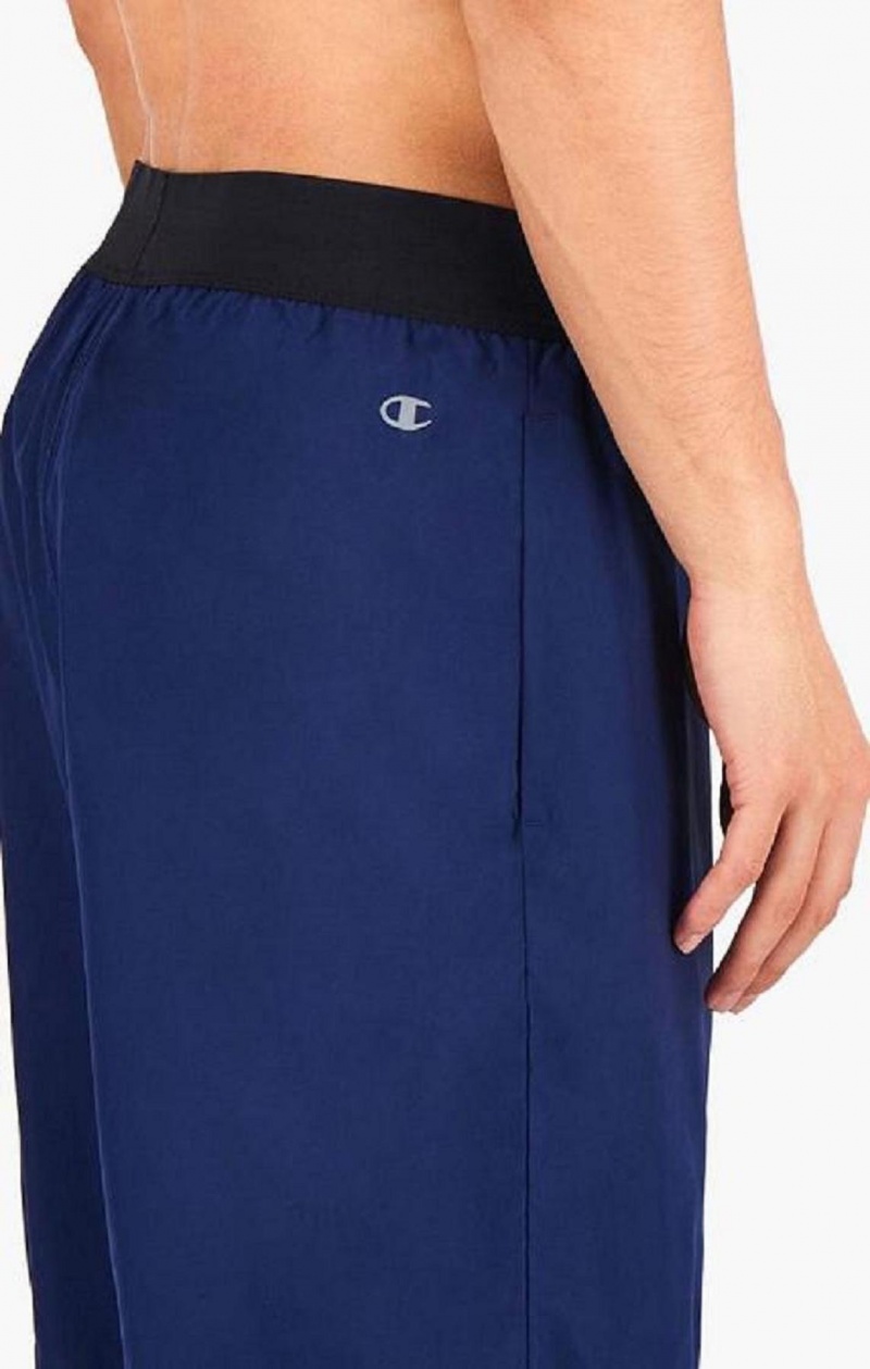 Champion Contrast Waistband Quick Dry Tréningová Shorts Kratasy Panske Modre | 7854-WUKDG