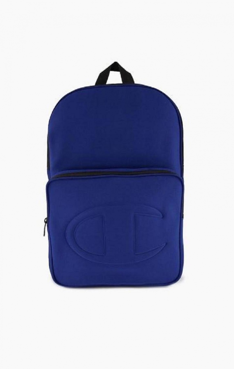 Champion Debossed C Logo Neoprene Backpack Tasky Panske Modre | 7156-XCTZG