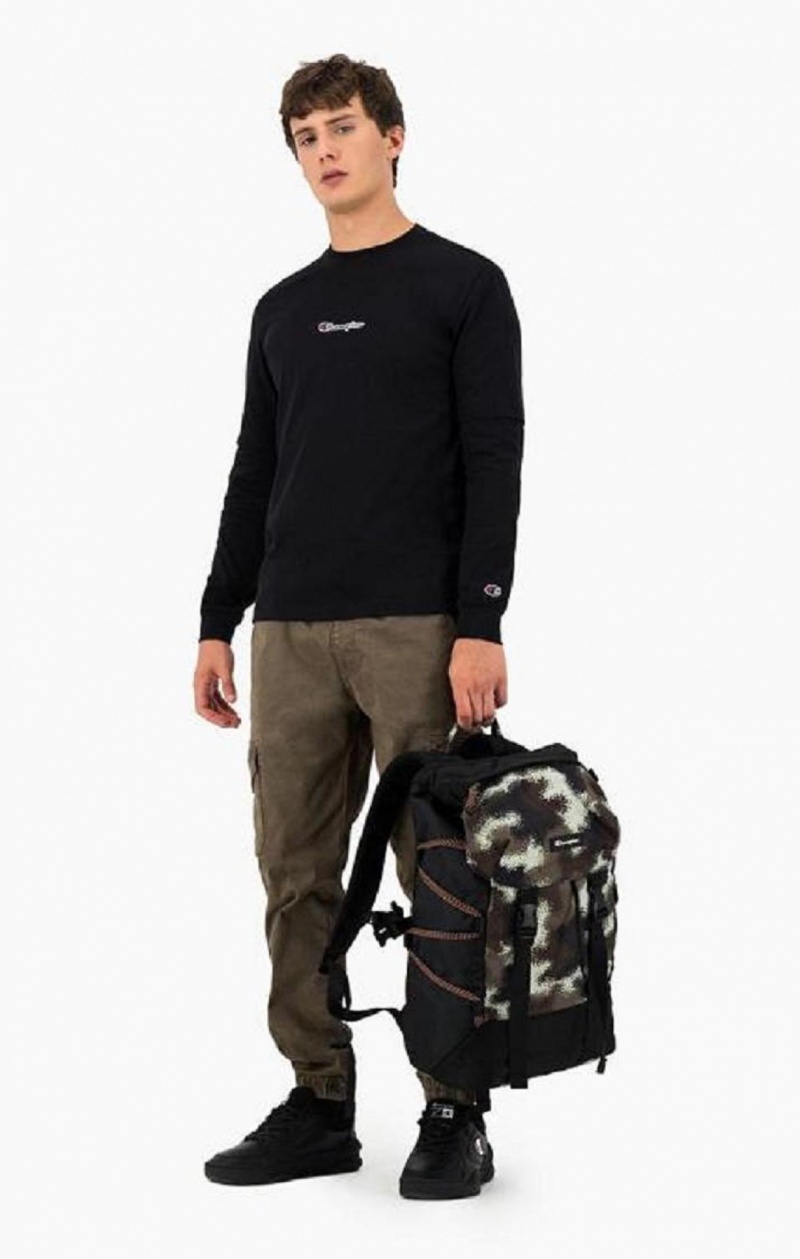 Champion Digitálny Camo Print Explorer Backpack Tasky Panske Zelene | 3219-UJXCW