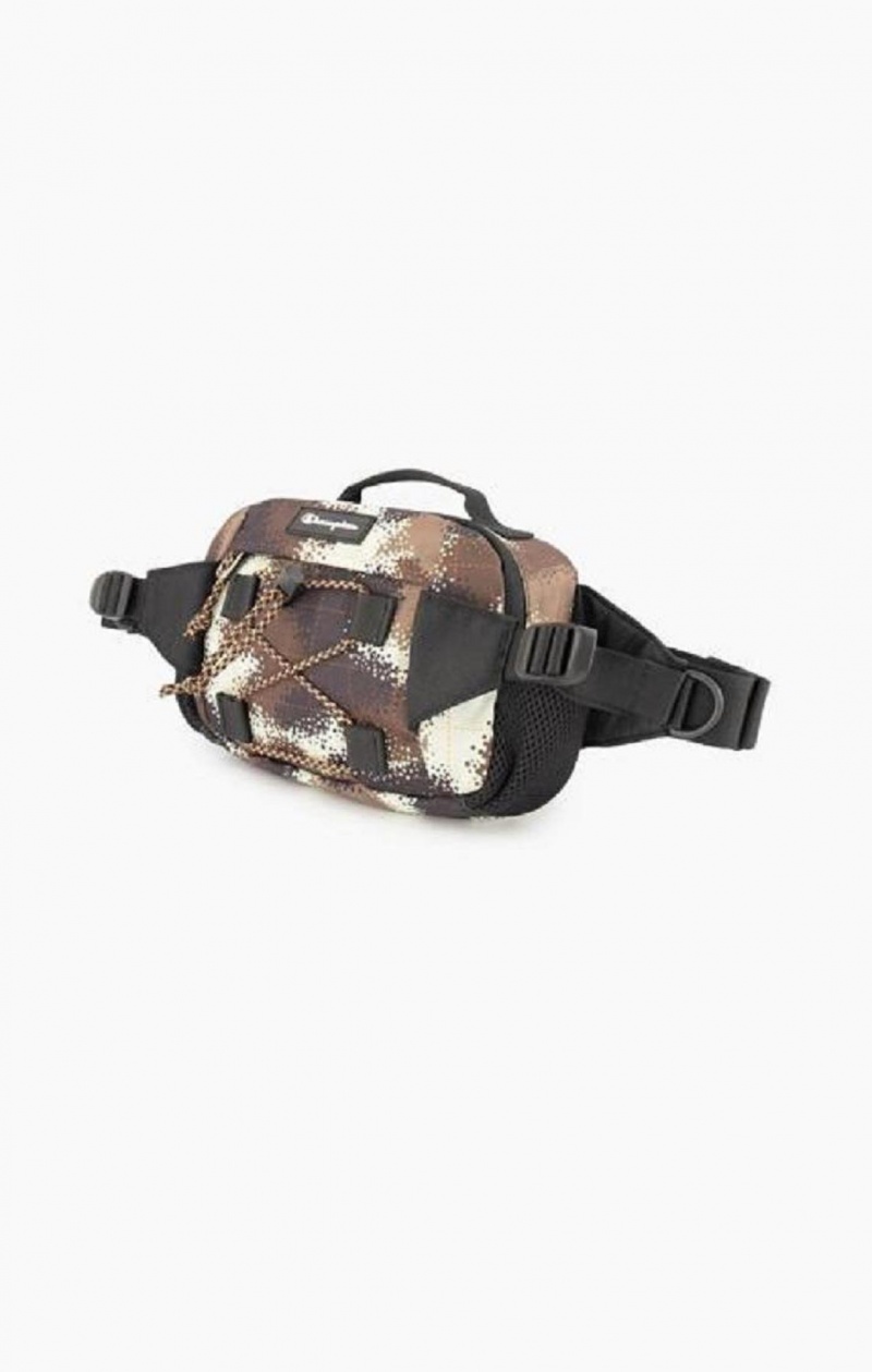 Champion Digitálny Camo Print Explorer Belt Bag Tasky Panske Zelene | 2913-MJZFR