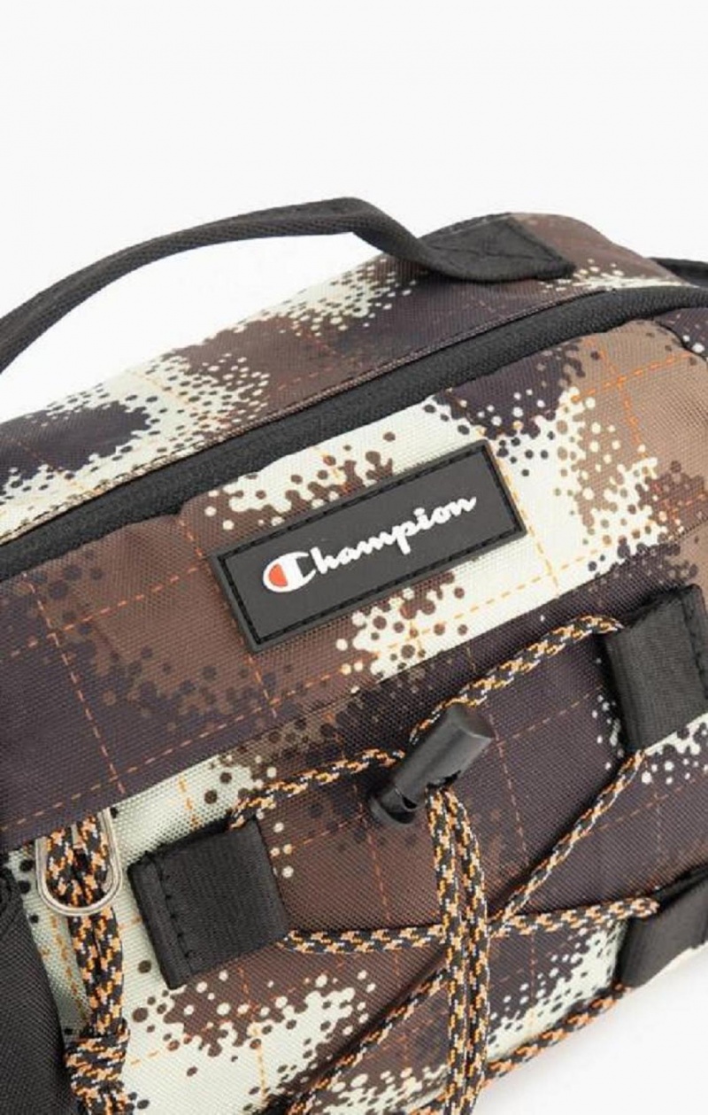 Champion Digitálny Camo Print Explorer Belt Bag Tasky Panske Zelene | 2913-MJZFR