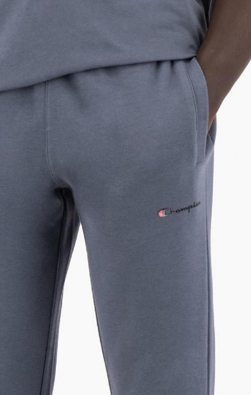 Champion Grafika Logo Print Polstrované Insert Tracking Pants Jogger Nohavice Panske Tmavo Siva | 1096-EWOGJ