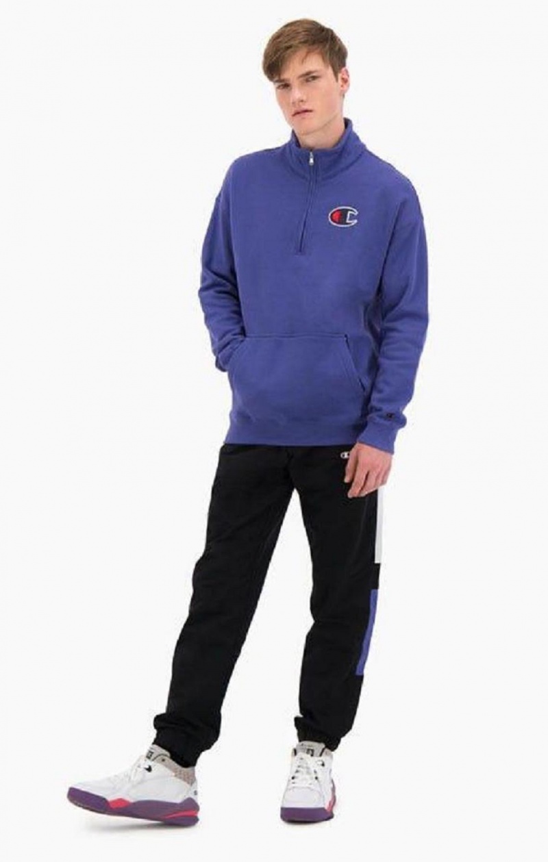 Champion Half Zip-Up Semisove C Sweatshirt Mikiny Panske Žlté | 8069-SMEXI