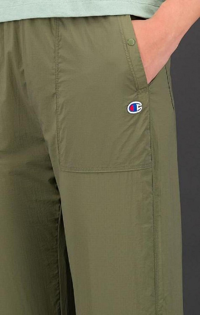 Champion Lahke Cargo Pants Jogger Nohavice Damske Zelene | 0947-CJFLE