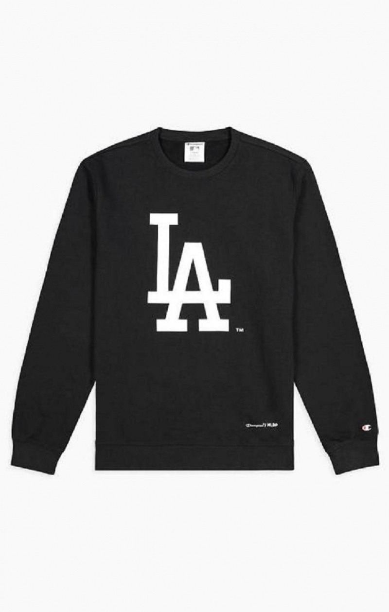 Champion Los Angeles MLB Sweatshirt Mikiny Panske Čierne | 6394-BFUCH