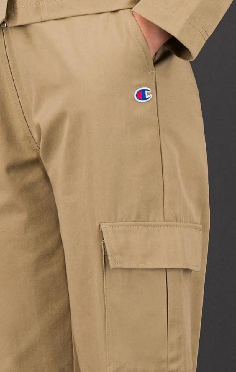 Champion Military Inspired Cargo Pants Jogger Nohavice Damske Svetlo Hnede | 1426-QHOVY