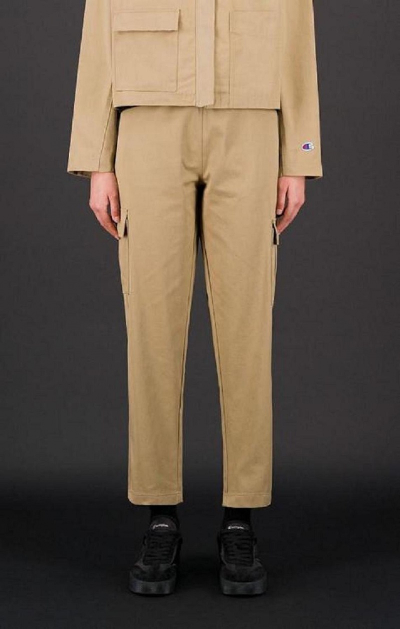 Champion Military Inspired Cargo Pants Jogger Nohavice Damske Svetlo Hnede | 1426-QHOVY