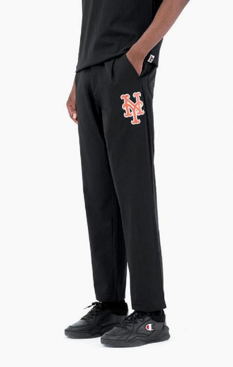 Champion New York MLB Rovno Trousers Jogger Nohavice Panske Čierne | 2694-AFHKX