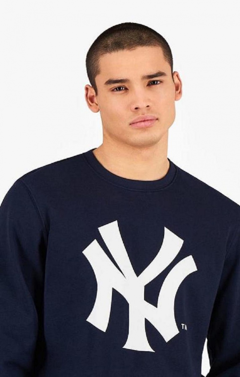 Champion New York MLB Sweatshirt Mikiny Panske Tmavo Modre | 2475-EXRWK