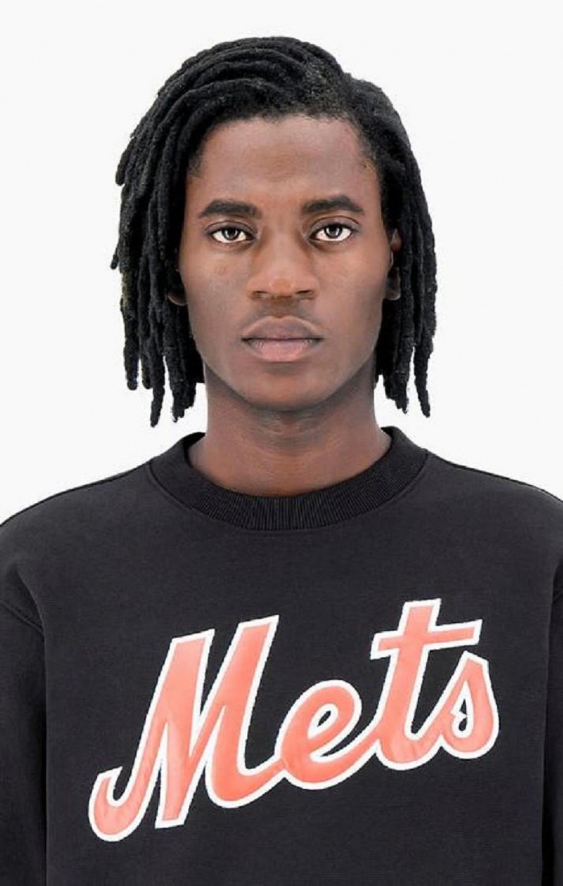 Champion New York MLB Sweatshirt Mikiny Panske Čierne | 6089-CTXAY