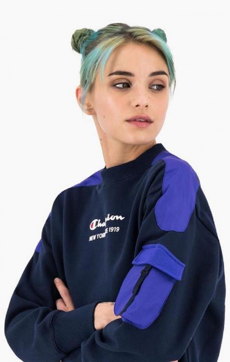 Champion New York Sweatshirt Mikiny Damske Nachový | 1245-GFZJM