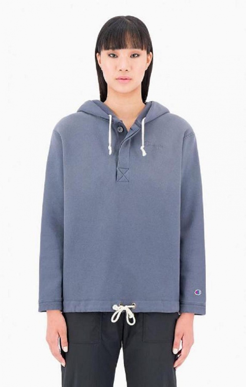 Champion Ombré Wash Drawstring Pásom Hoodie Mikina s Kapucnou Damske Tmavo Tyrkysové | 5087-DPZYK