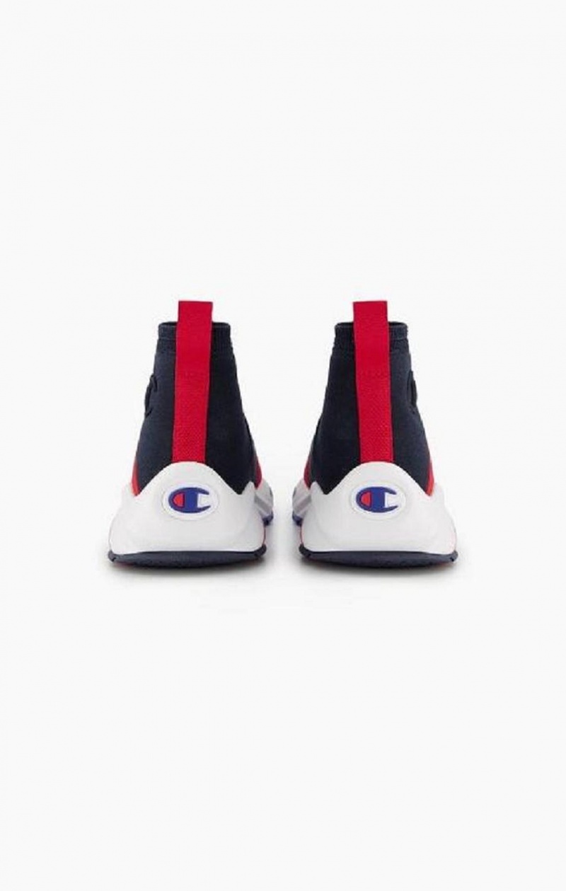 Champion Rally Cross Remienkove Sock Runner Trainers Tenisky Panske Modre | 2376-HQJIY