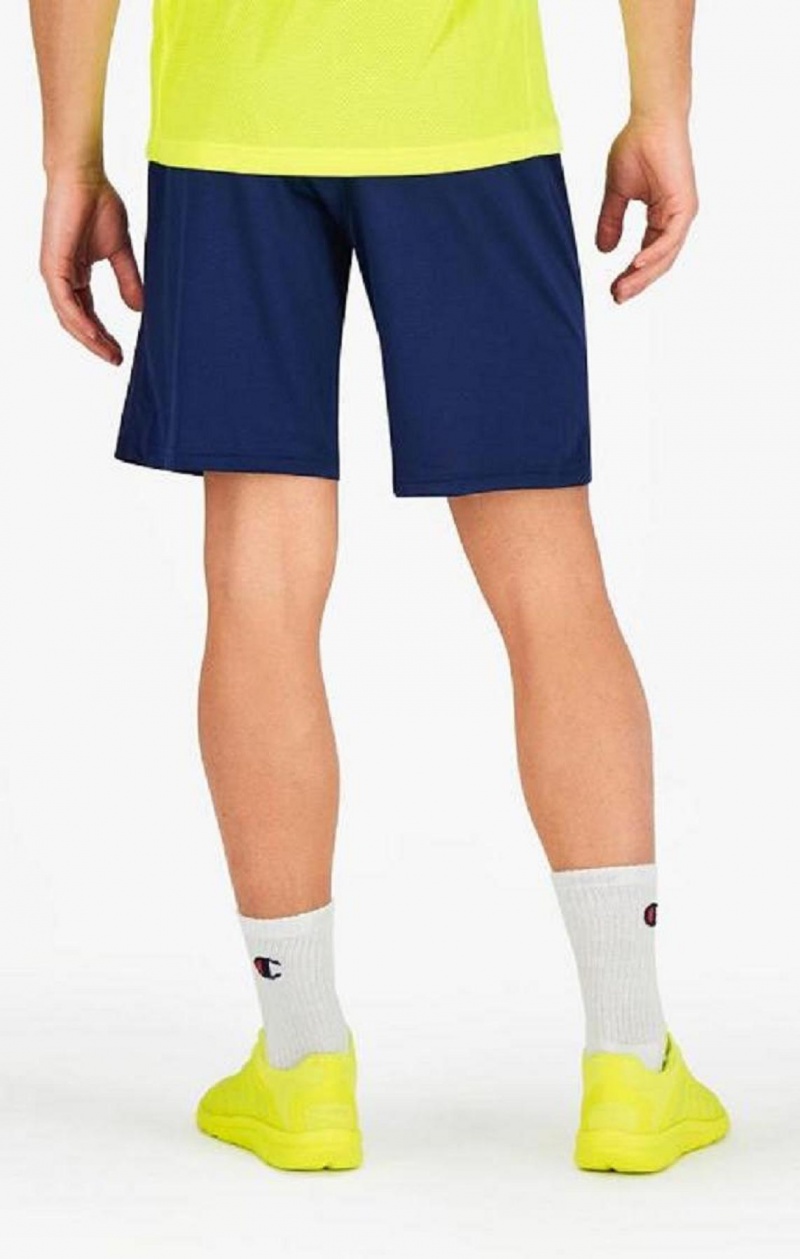 Champion Reflective C Logo Quick Dry Tréningová Shorts Kratasy Panske Modre | 5972-WTXRV