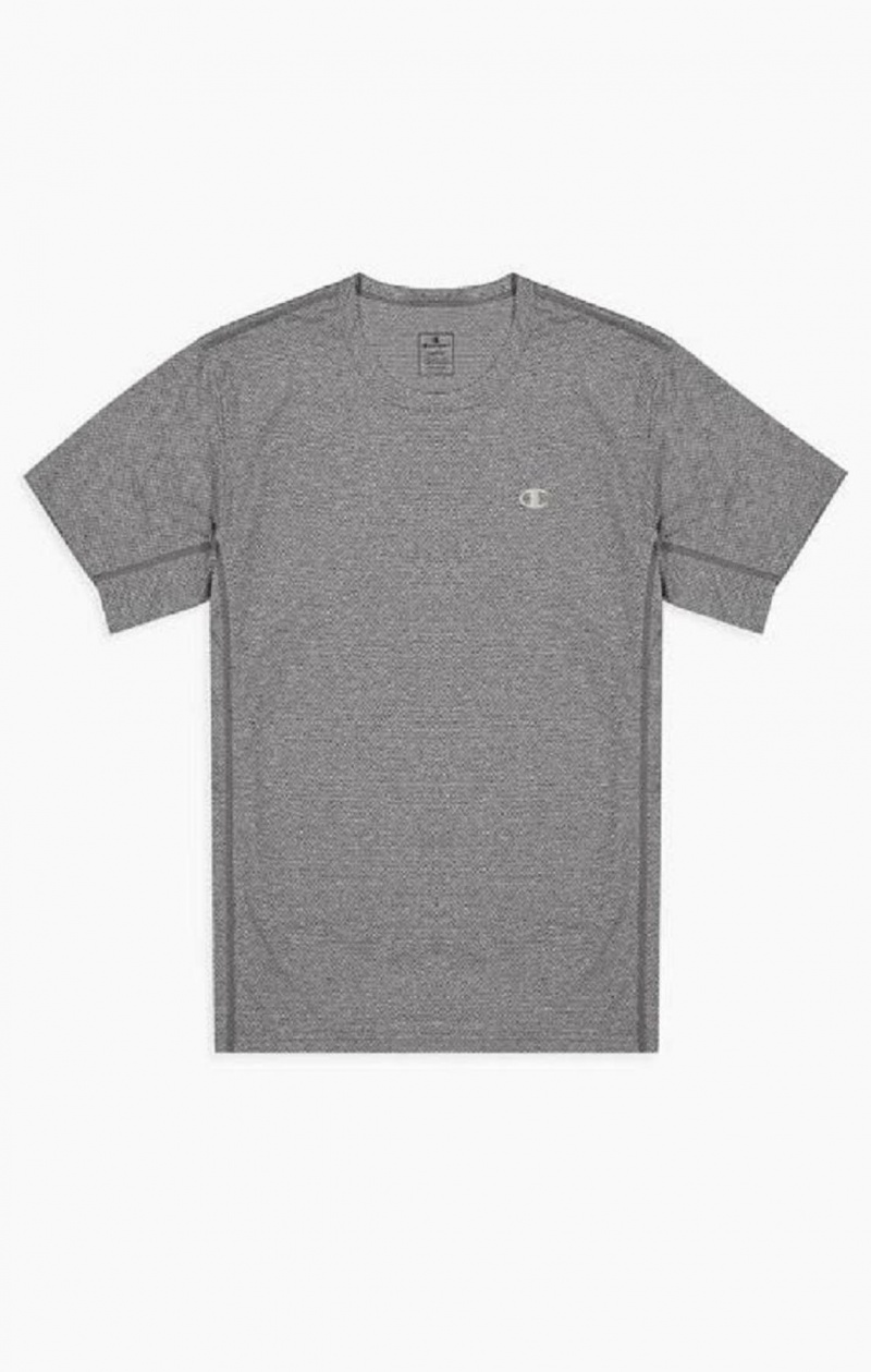 Champion Reflective C Quick Dry Tréningová T-Shirt Tricko Panske Svetlo Siva | 9374-LACSU