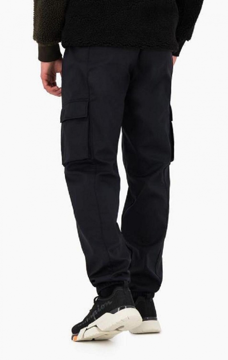 Champion Reflective Logo Cargo Pants Jogger Nohavice Panske Čierne | 9812-FZWQT