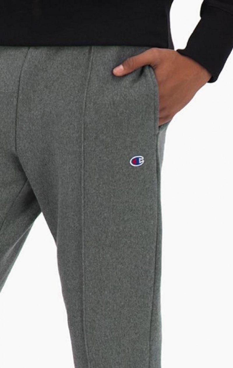 Champion Reverse Weave Cuffed Joggers Jogger Nohavice Panske Tmavo Siva | 4795-CYZXR