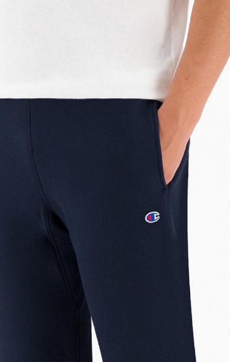 Champion Reverse Weave Joggers Jogger Nohavice Panske Tmavo Modre | 0568-MWAGU