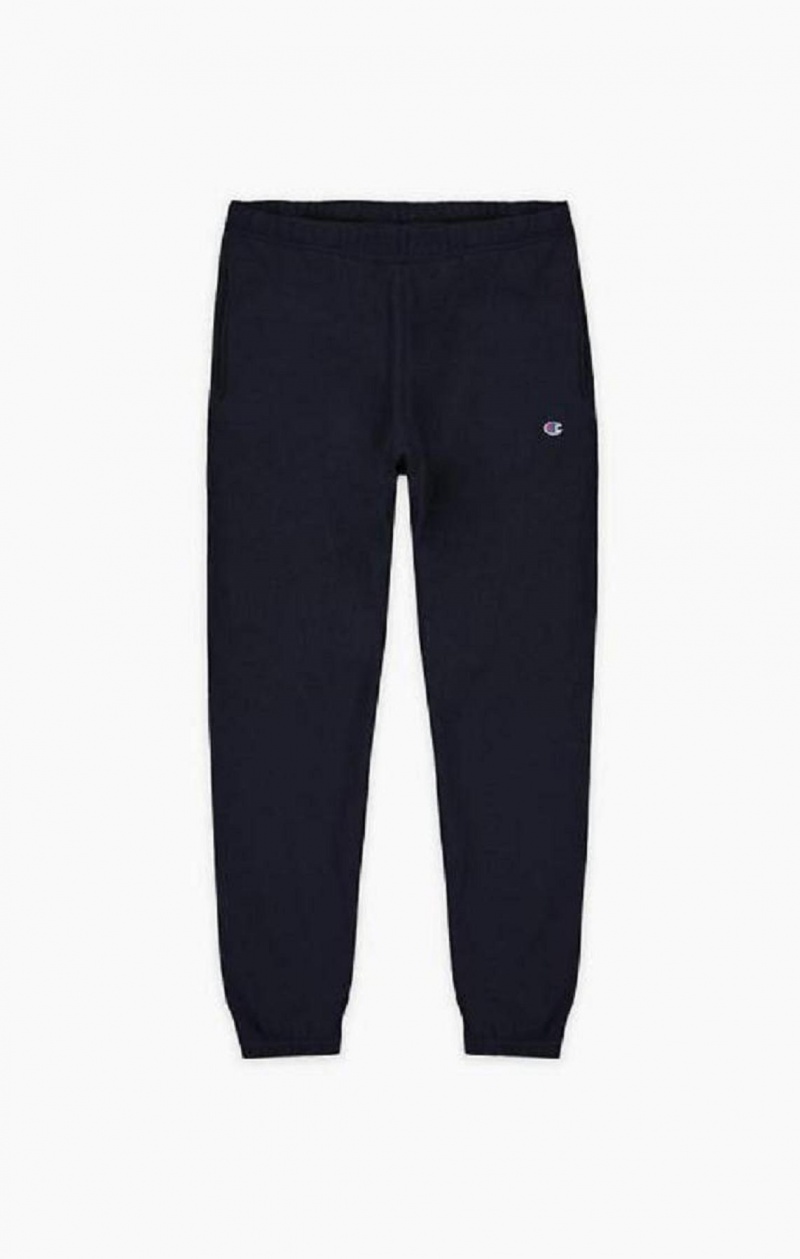 Champion Reverse Weave Joggers Jogger Nohavice Panske Tmavo Modre | 0568-MWAGU