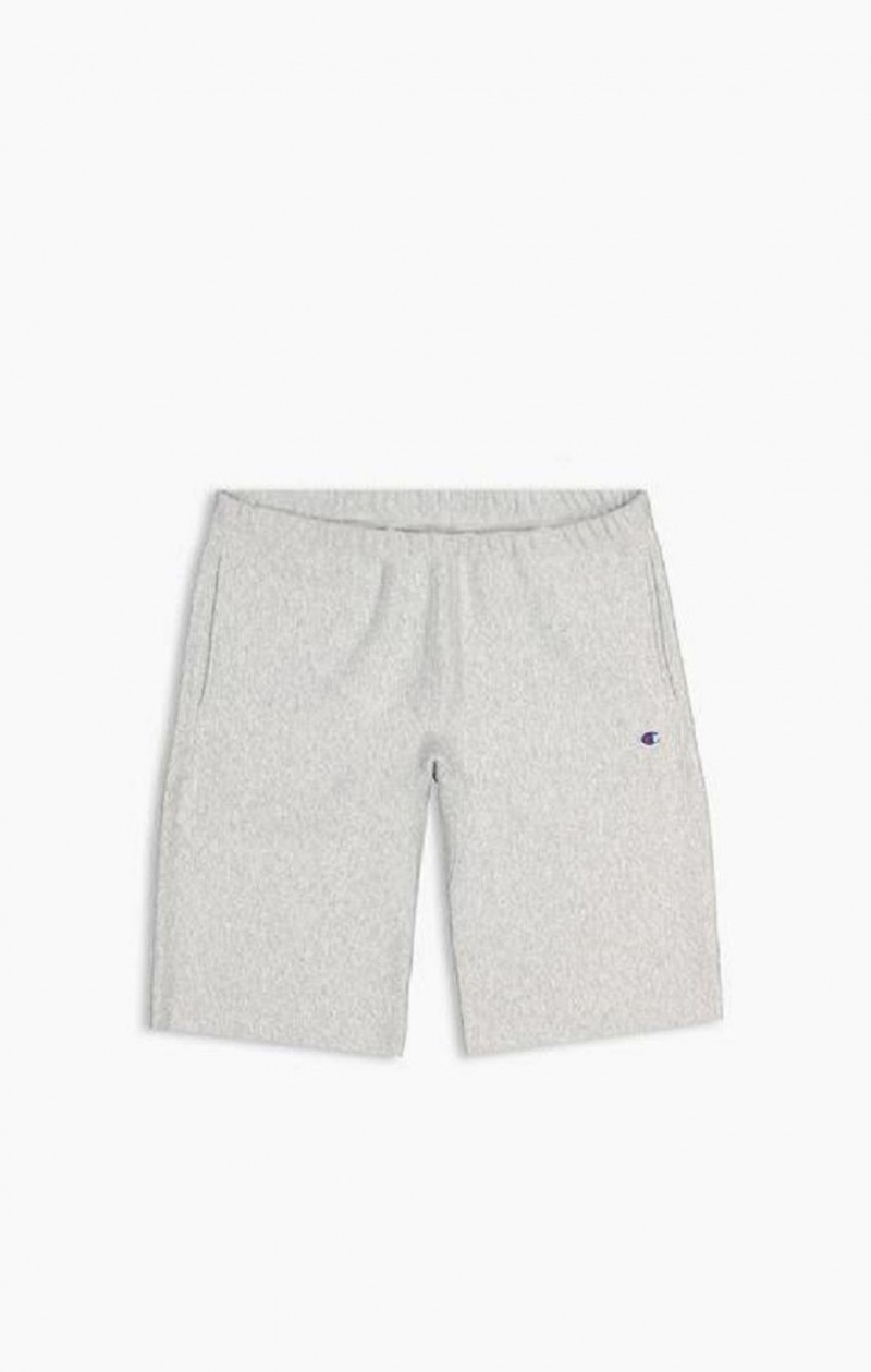 Champion Reverse Weave Long Shorts Kratasy Panske Svetlo Siva | 3081-YRXQB