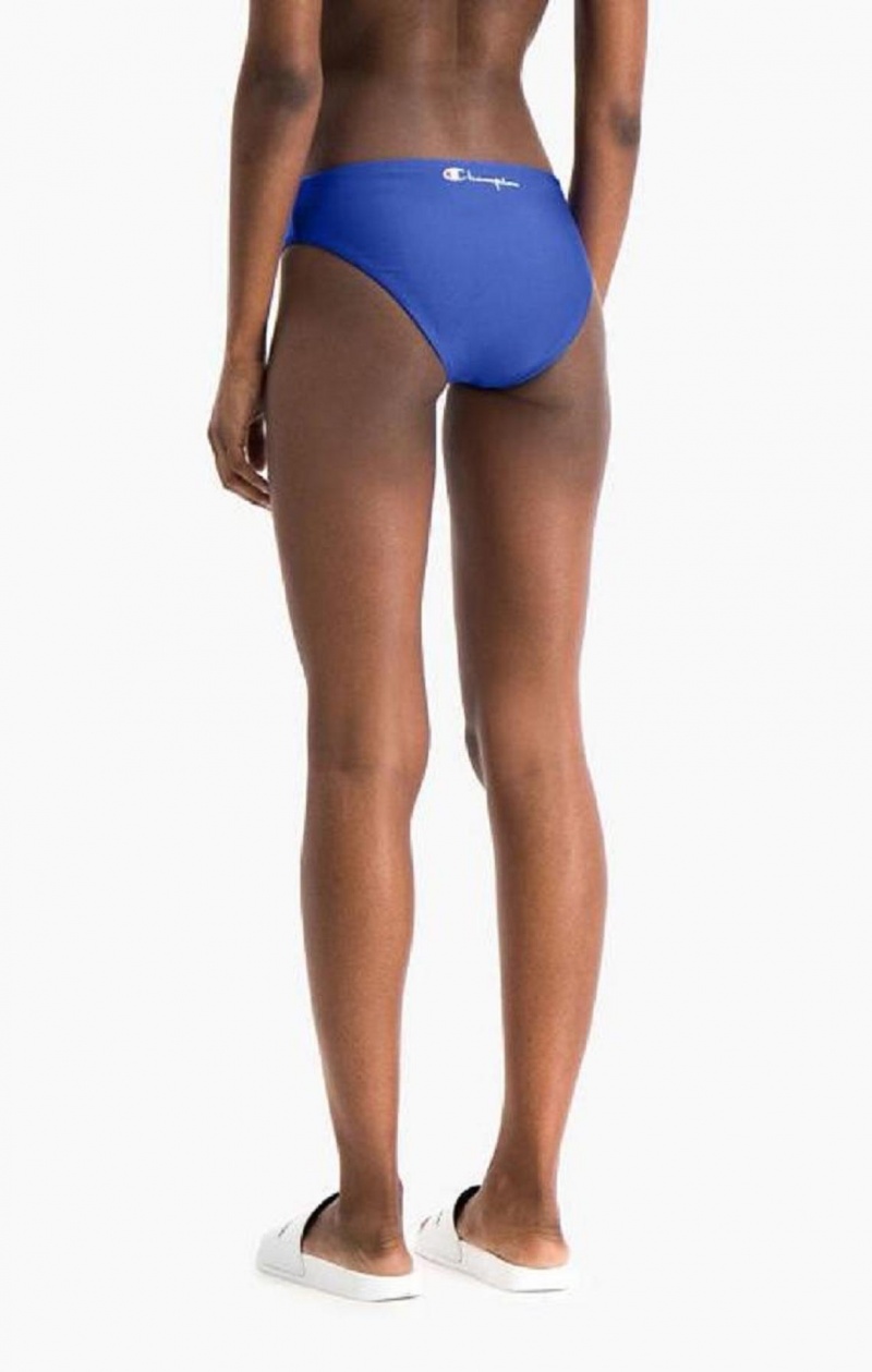 Champion Reversible C Logo High Pásom Bikiny Bottoms Plavky Damske Modre | 3790-ICYSF