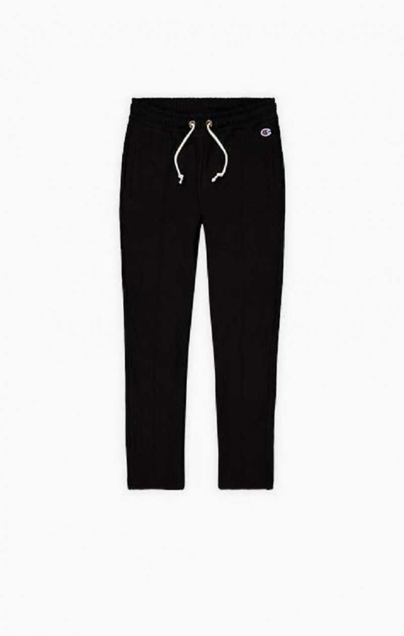 Champion Rovno Leg Reverse Weave Joggers Jogger Nohavice Damske Čierne | 8596-QEZDU