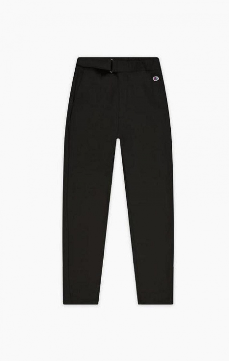 Champion Rovno Leg Stretch Trousers Jogger Nohavice Damske Čierne | 5796-WMJHO