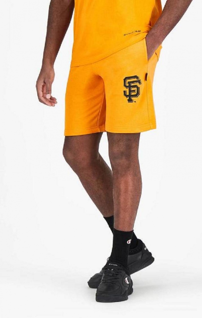 Champion San Francisco MLB Shorts Kratasy Panske Oranžové | 2304-QJUYT